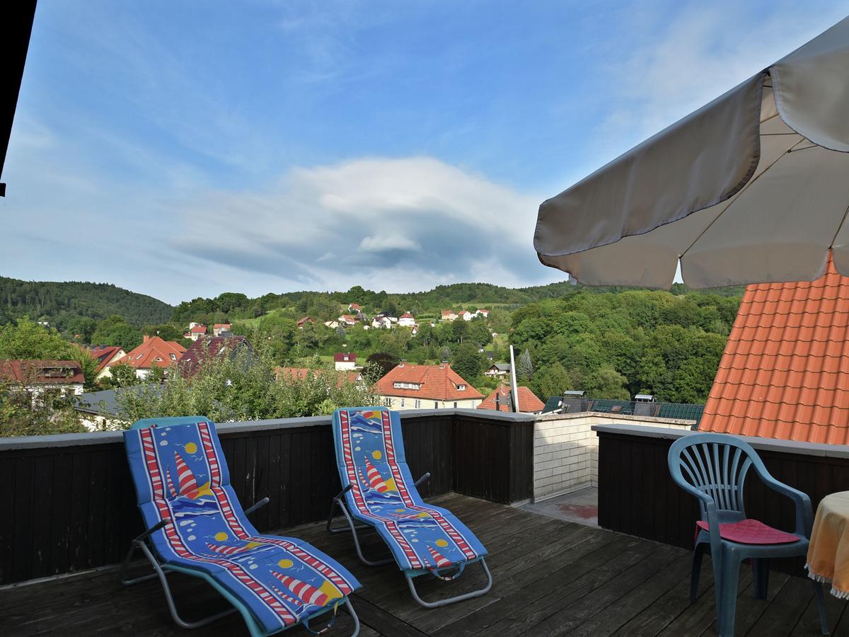 Lovely Holiday Home In The Thuringian Forest With Roof Terrace And Great View Bad Liebenstein Luaran gambar